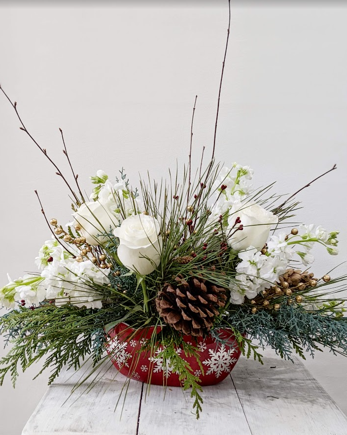 Snowy Bliss Christmas Table top